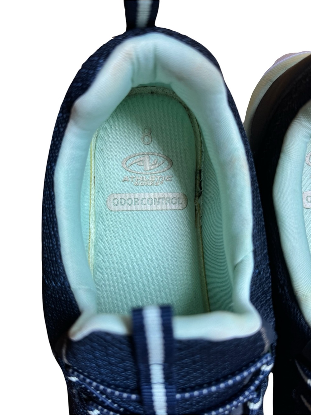Athletic Works Navy & Mint Sneakers - Picture 4 of 4